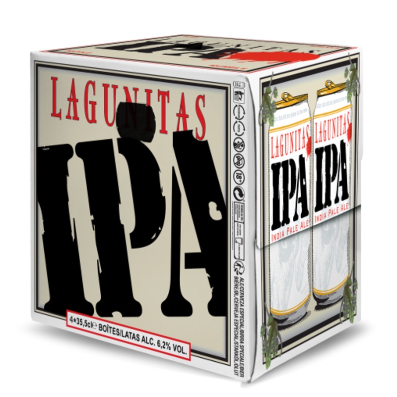 Lagunitas IPA 335ml  4pk cans