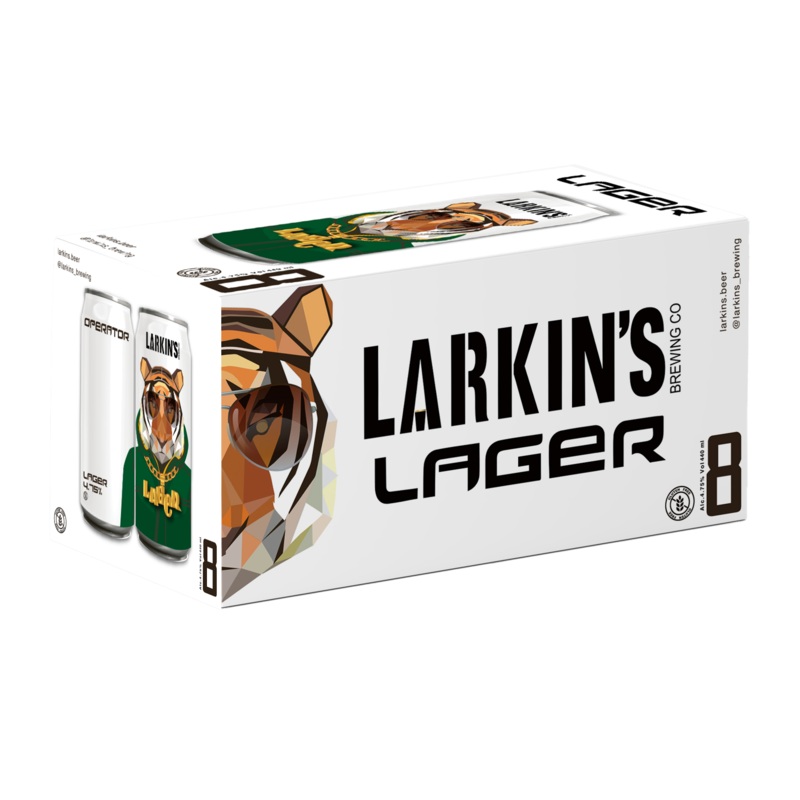 Larkins Operator Pilsner -  Lager 8 pack 440ml