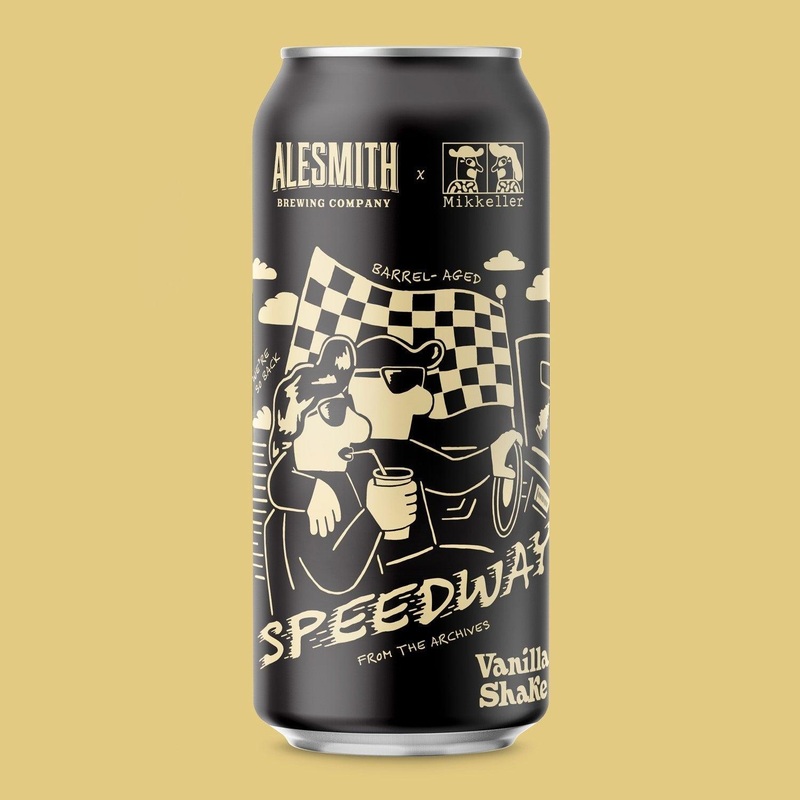 AleSmith Barrel-Aged Speedway: Vanilla Shake (2024, 14.03% ABV) 16oz can