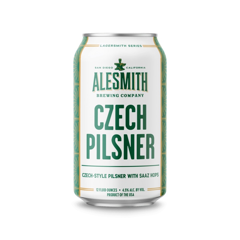 AleSmith Czech Pilsner (4.5% ABV) 12oz Cans