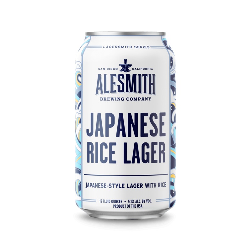 AleSmith Japanese Rice Lager (5.1% ABV) 12oz Cans