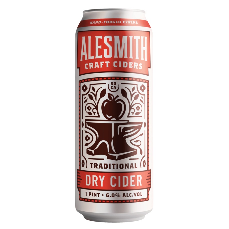 AleSmith Traditional Dry Apple Cider (6.0% ABV) 16oz Cans