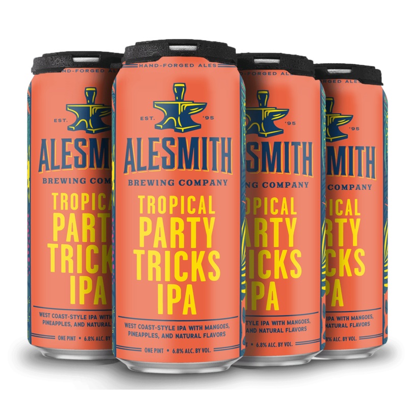 AleSmith Tropical Party Tricks IPA (6.8% ABV) 16oz Cans