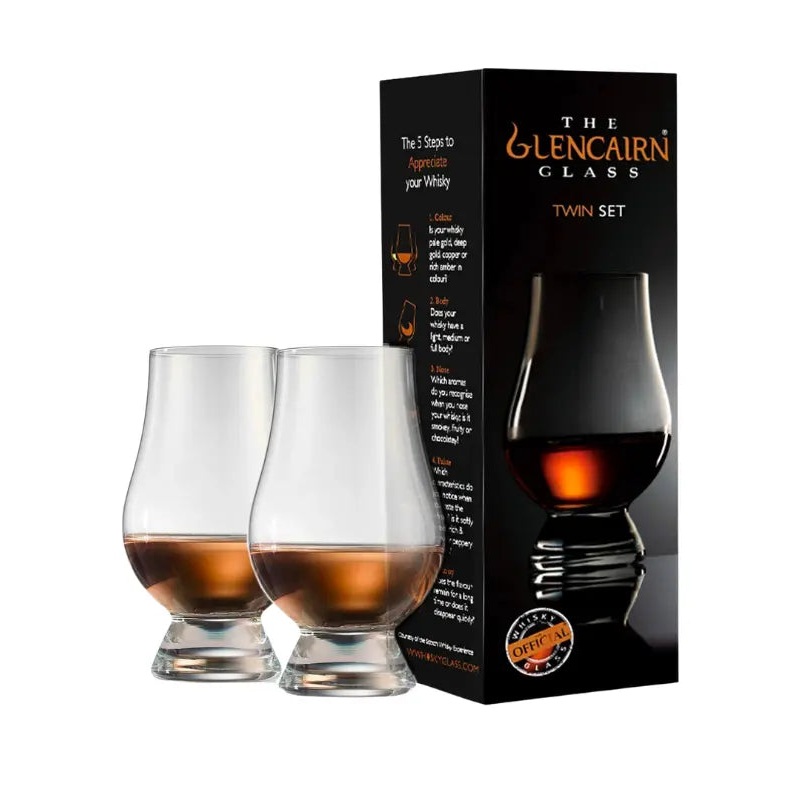 The Glencairn Whisky Glass Twin Set