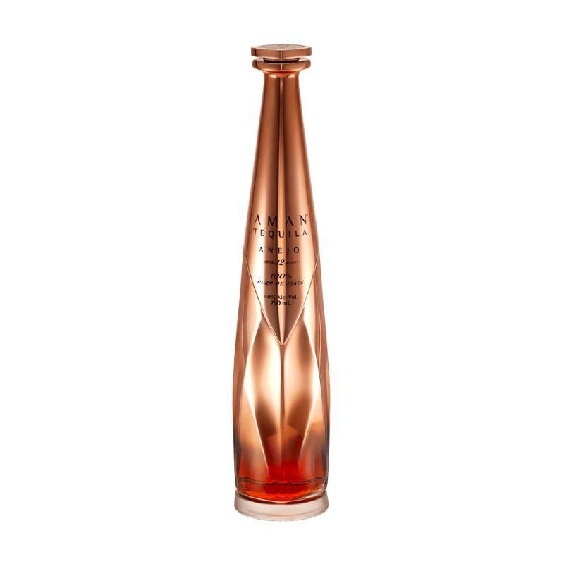 Aman Tequila Aejo 750mL