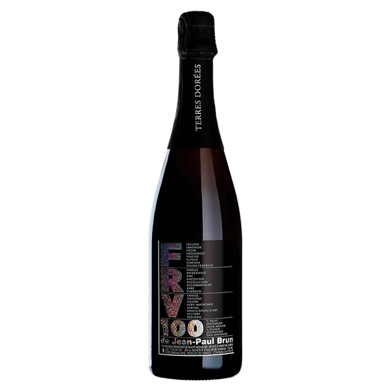 FRV 100 Jean-Paul Brun Sparkling Rose Demi-Sec Organic Ptillant Naturel 750ml