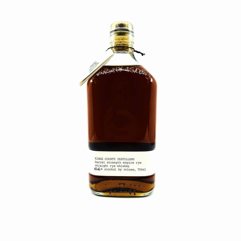 Kings County Distillery Barrel Strength Empire Rye 121.1 Proof  750ml