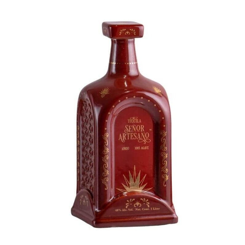 Senor Artesano Anejo Ceramic Tequila 1L