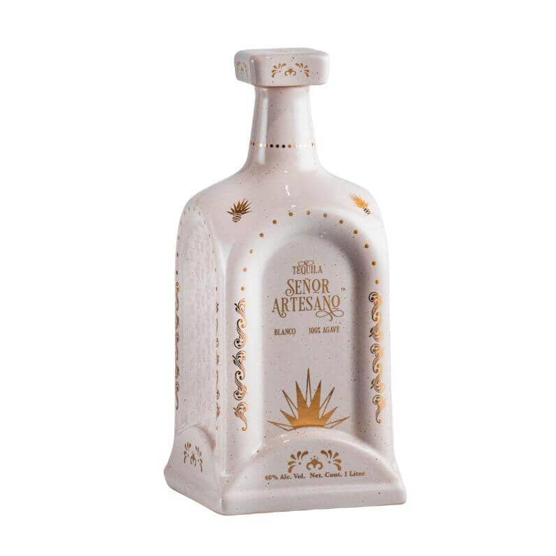 Senor Artesano Blanco Ceramic Tequila 1L