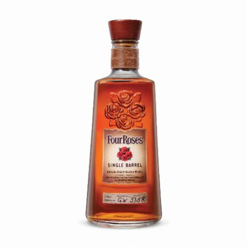 Four Roses Single Barrel Barrel Strength Straight Bourbon Whiskey 111 Proof 87-2G 750ml