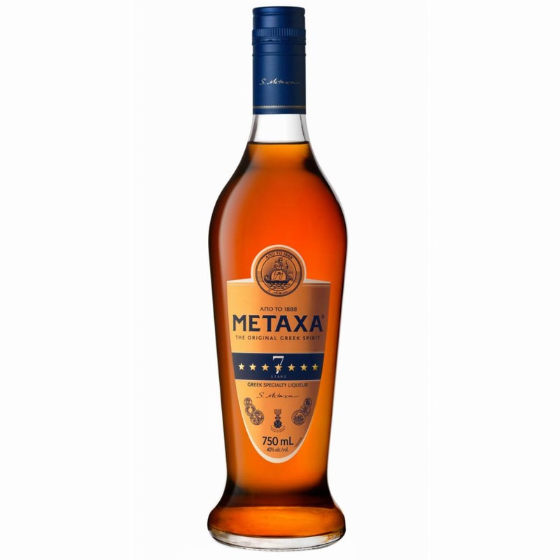 Metaxa Brandy 7 Star 80 Proof  750ml