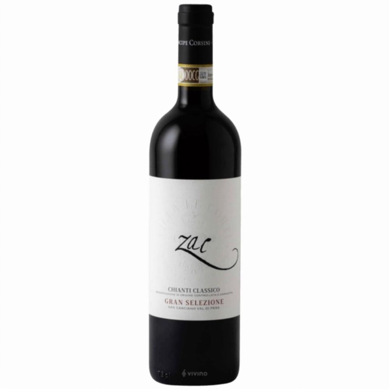 Principe Corsini Le Corti Zac Chianti Classico Gran Selezione Organic 2018 750ml
