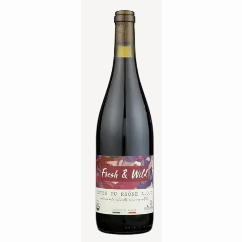 Fresh and Wild Cotes du Rhone Organic 2023 750ml