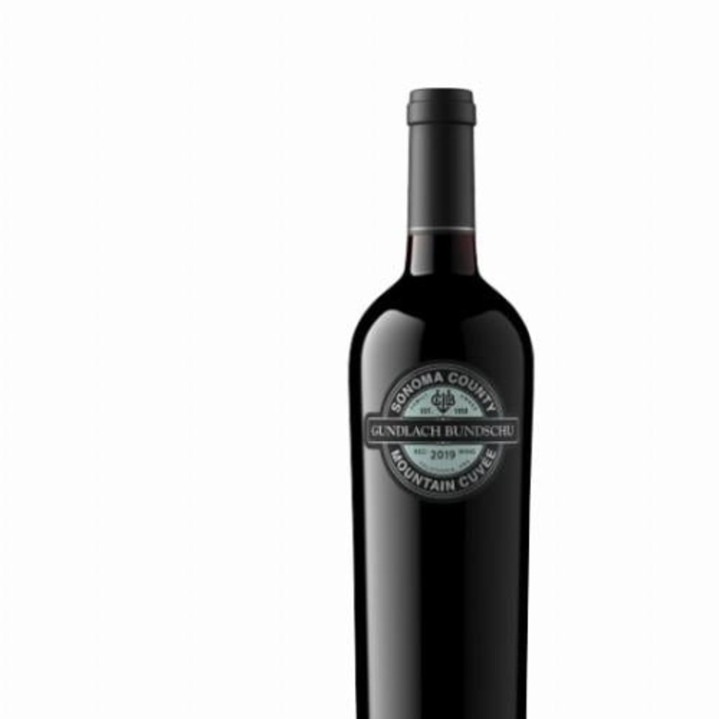 Gundlach Bundschu Mountain Cuvee Red Sonoma County Bordeaux Blend 2021 750ml