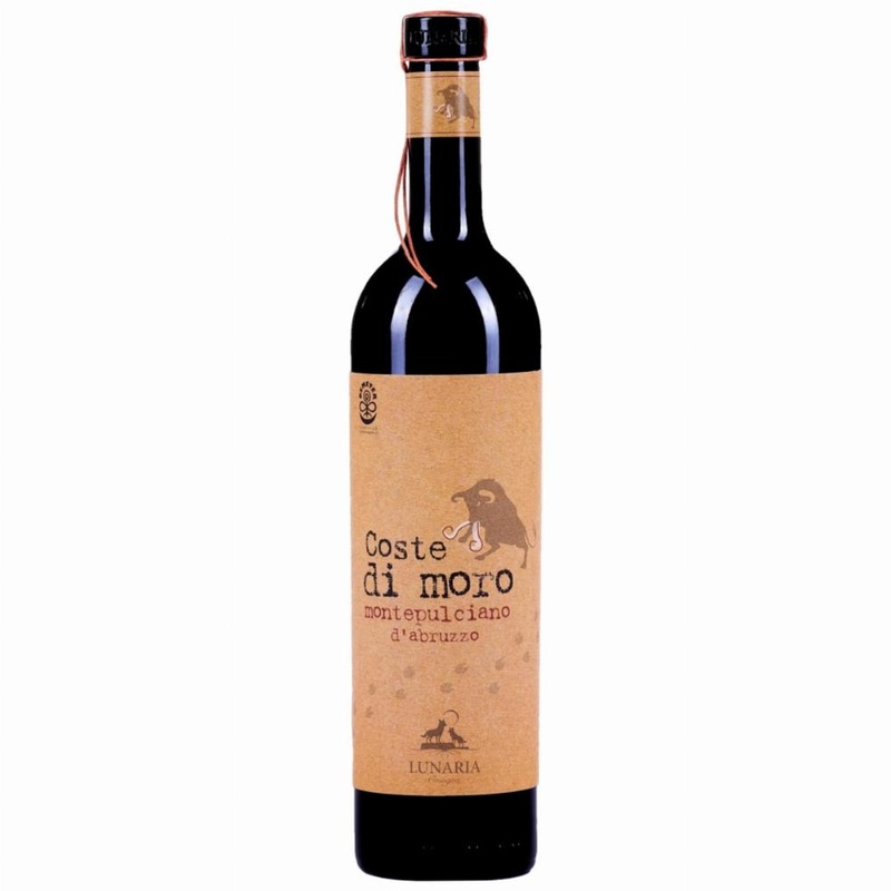 Lunaria Coste di Moro Montepulciano d'Abruzzo Organic Biodynamic 2019 750ml