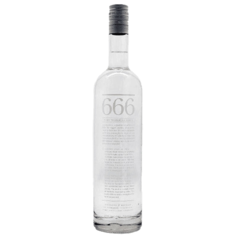 666 Pure Tasmanian Vodka - 750ML