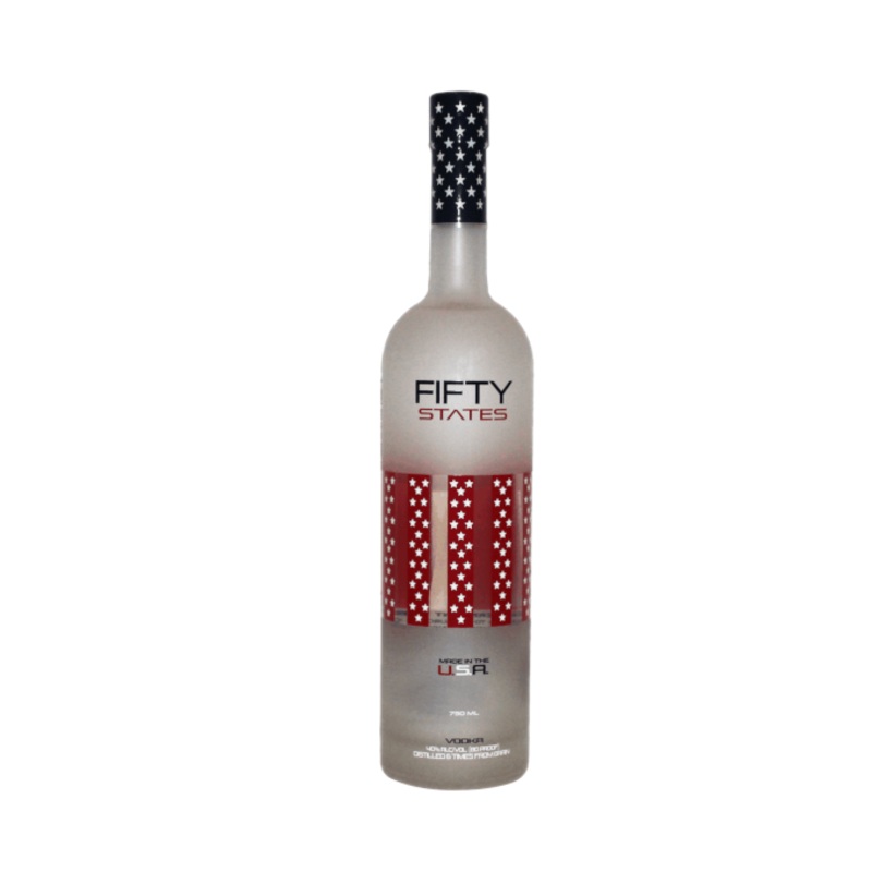 Fifty States Vodka 750ml (Scan Correct Item)