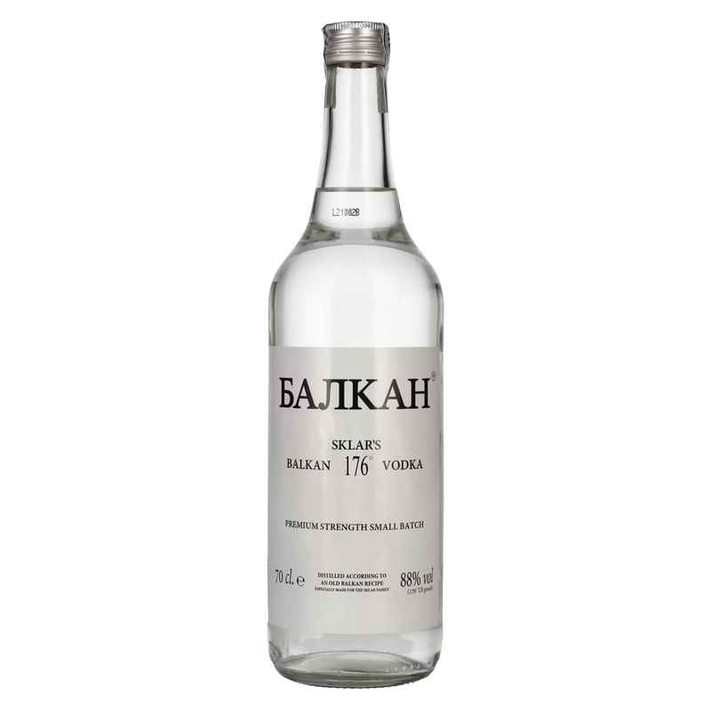 Balkan 176 Vodka 88% Vol. 0,7l