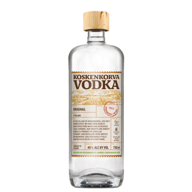 KOSKENKORVA VODKA ORIGINAL 80