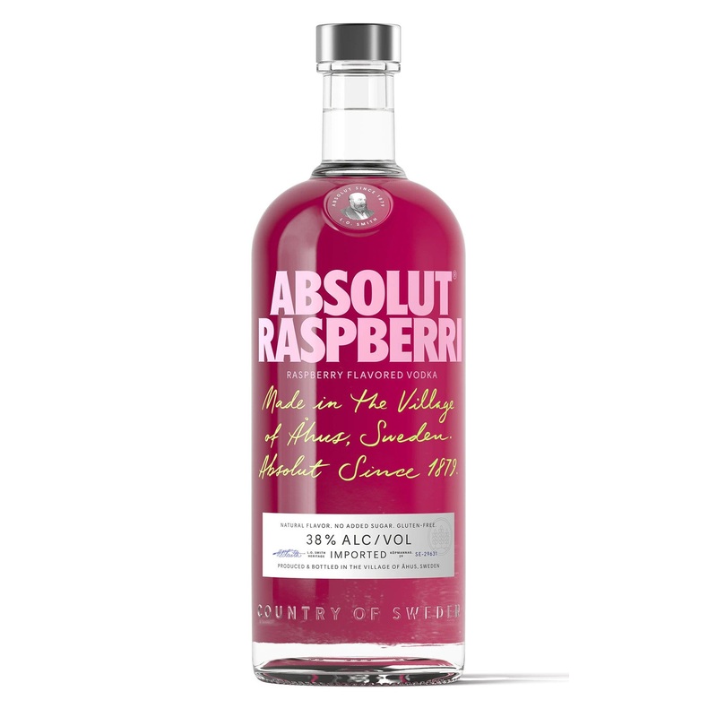 ABSOLUT RASPBERRI VODKA 750ML