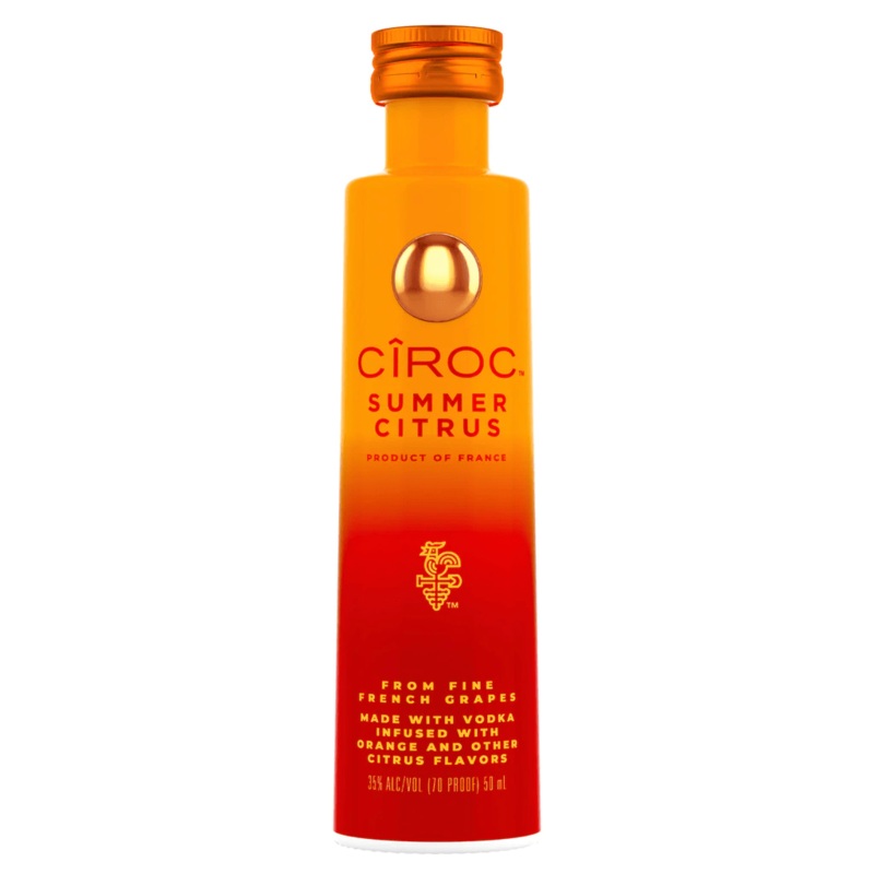 CIROC VODKA SUMMER CITRUS 50ML
